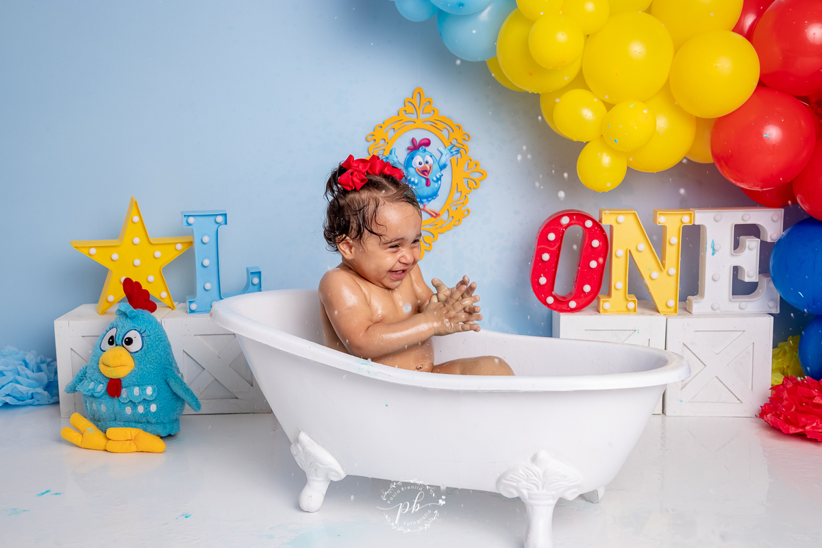 Ensaio Infantil Galinha Pintadinha - Galinha Pintadinha - Smash The Cake - Rio de Janeiro - RJ 