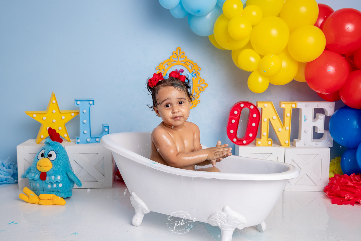 Ensaio Infantil Galinha Pintadinha - Galinha Pintadinha - Smash The Cake - Rio de Janeiro - RJ 