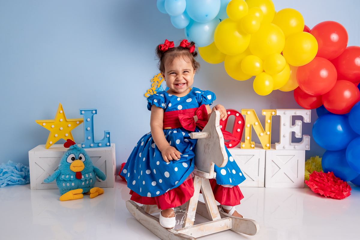 Ensaio Infantil Galinha Pintadinha - Galinha Pintadinha - Smash The Cake - Rio de Janeiro - RJ 
