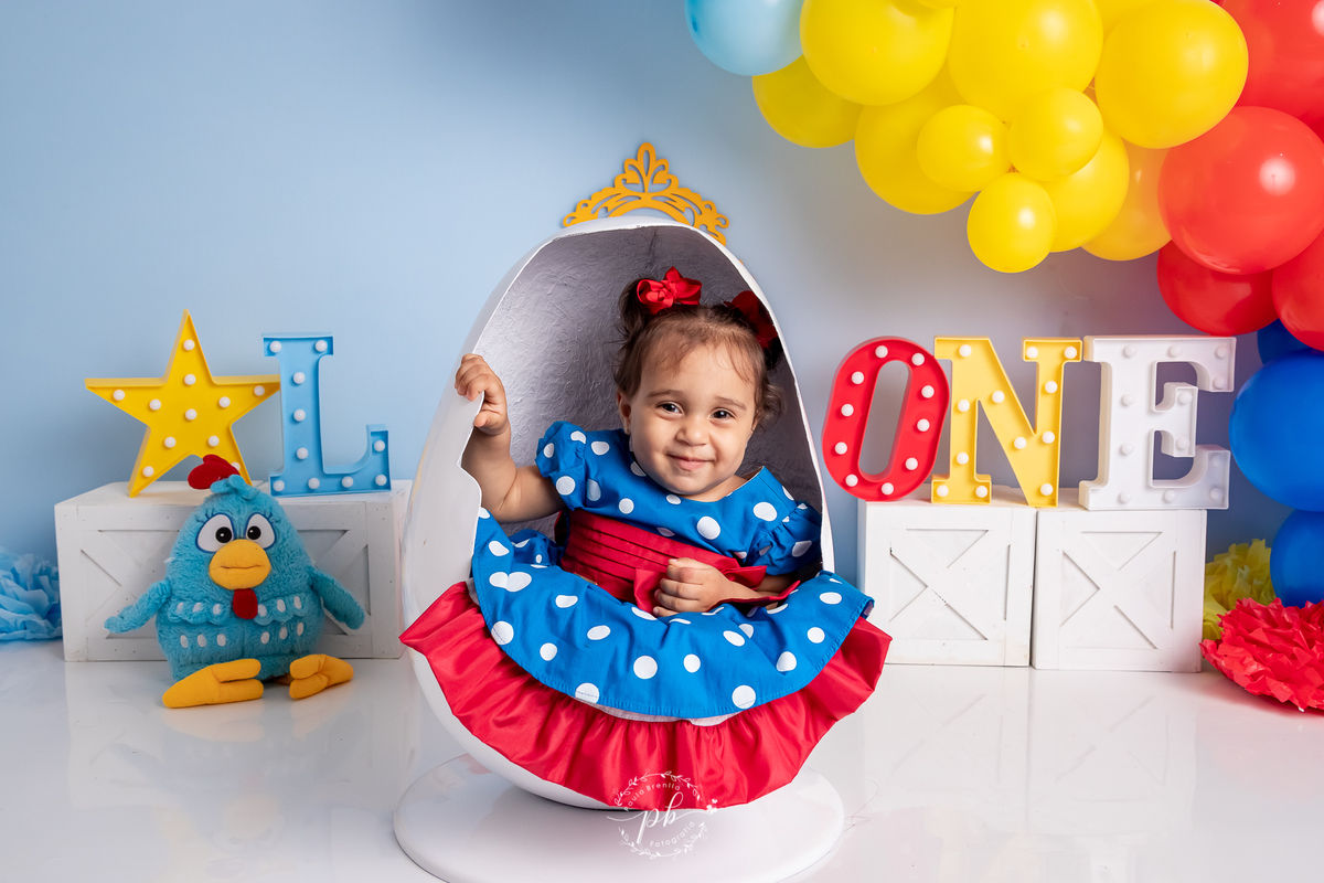 Ensaio Infantil Galinha Pintadinha - Galinha Pintadinha - Smash The Cake - Rio de Janeiro - RJ 