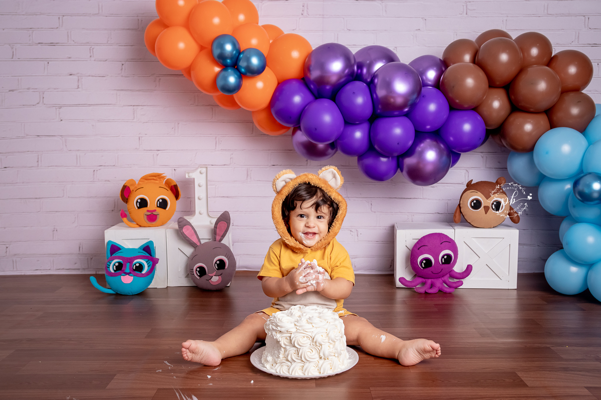 Ensaio Infantil Bolofofos - Bolofofos - Smash The Cake - Rio de Janeiro - RJ