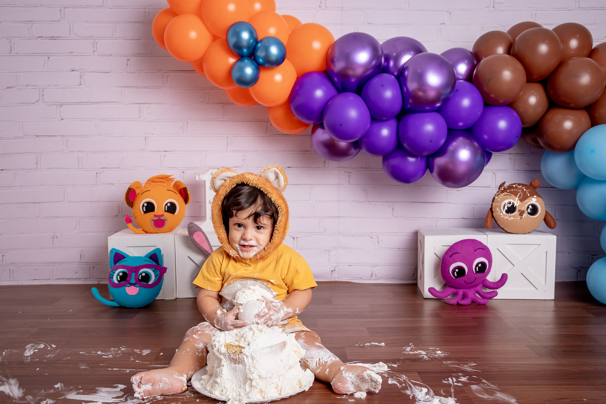 Ensaio Infantil Bolofofos - Bolofofos - Smash The Cake - Rio de Janeiro - RJ