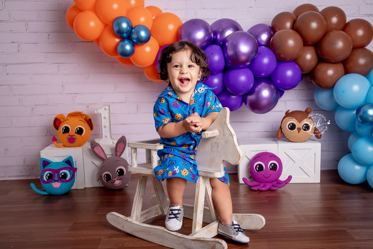 Ensaio Infantil Bolofofos - Bolofofos - Smash The Cake - Rio de Janeiro - RJ