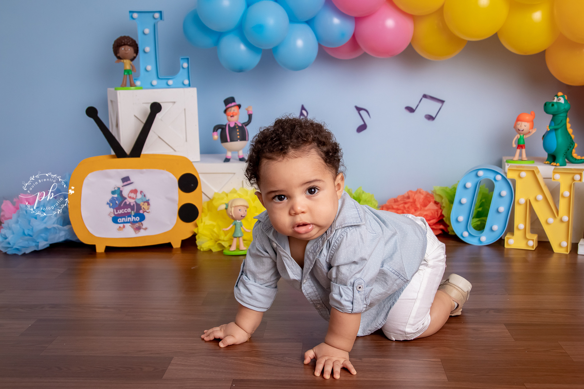 Ensaio Infantil Mundo Bita - Mundo Bita - Smash The Cake - Rio de Janeiro - RJ