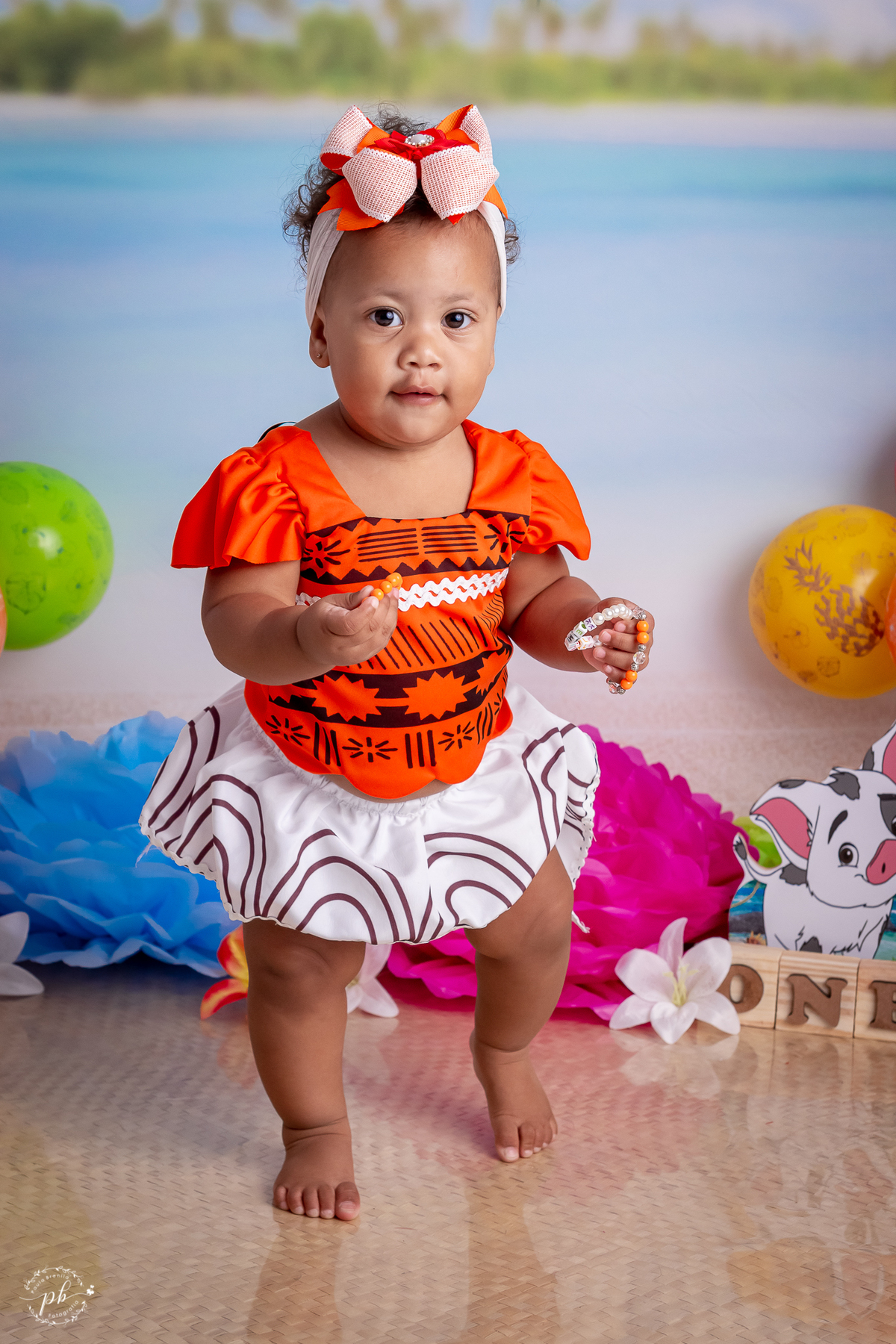 Ensaio Infantil Moana - Moana - Smash The Cake - Rio de Janeiro - RJ