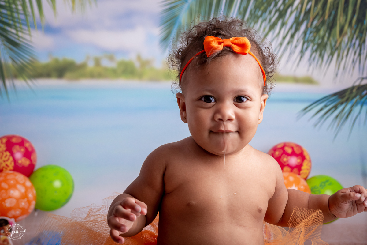 Ensaio Infantil Moana - Moana - Smash The Cake - Rio de Janeiro - RJ