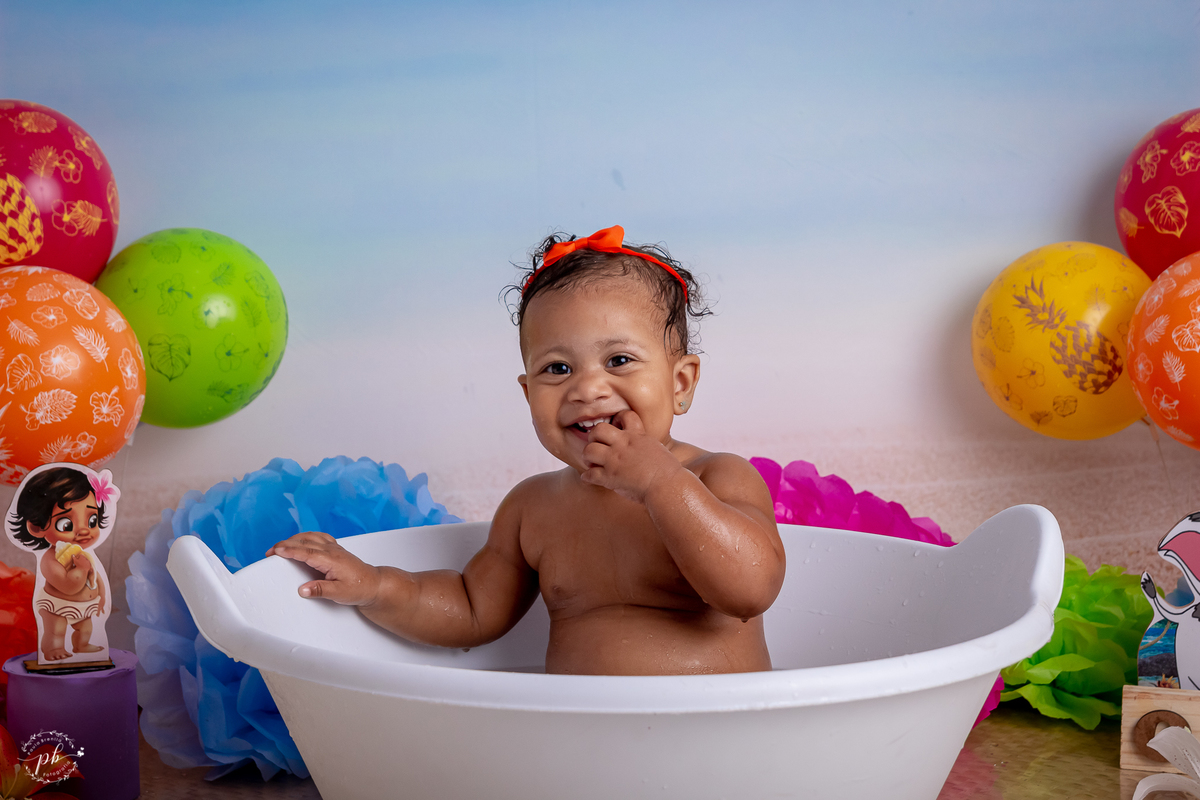 Ensaio Infantil Moana - Moana - Smash The Cake - Rio de Janeiro - RJ