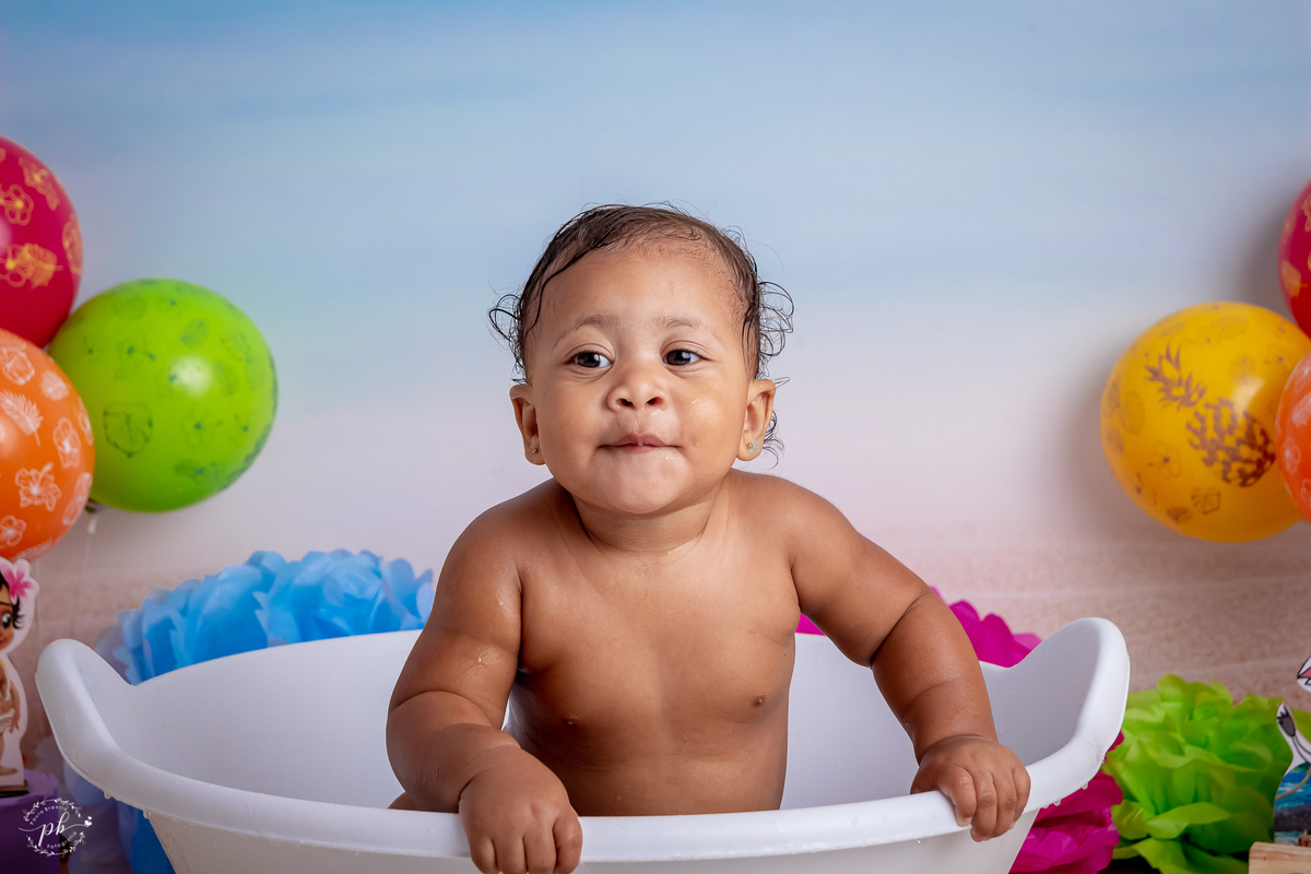 Ensaio Infantil Moana - Moana - Smash The Cake - Rio de Janeiro - RJ