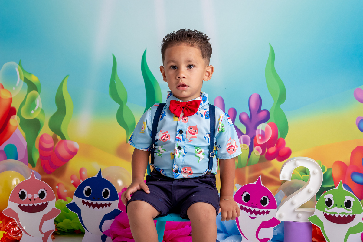 Ensaio Infantil Baby Shark - Baby Shark - Pré Festa - Rio de Janeiro - RJ