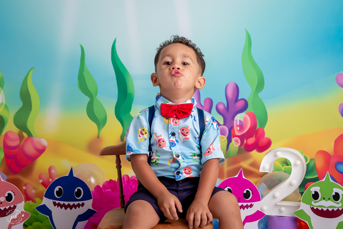 Ensaio Infantil Baby Shark - Baby Shark - Pré Festa - Rio de Janeiro - RJ