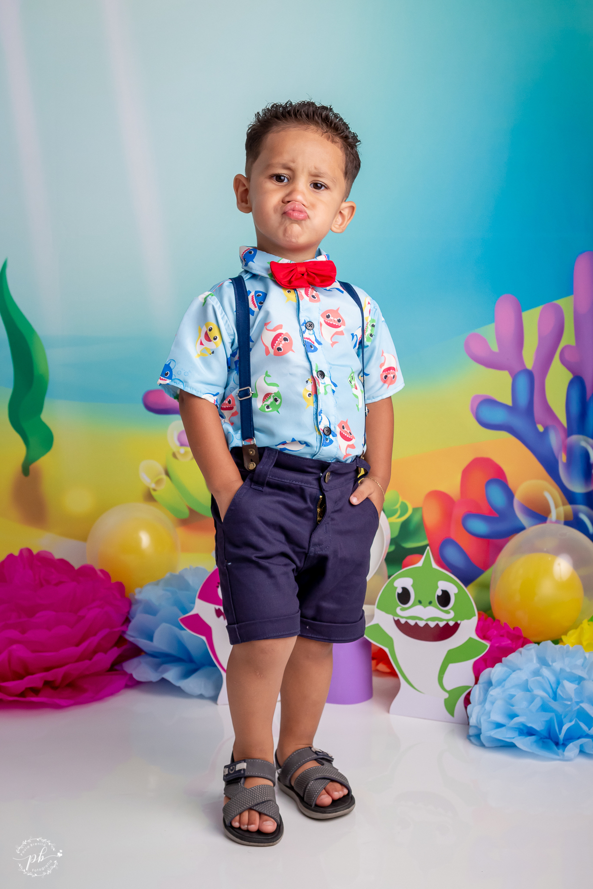 Ensaio Infantil Baby Shark - Baby Shark - Pré Festa - Rio de Janeiro - RJ
