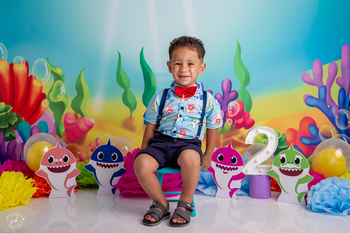 Ensaio Infantil Baby Shark - Baby Shark - Pré Festa - Rio de Janeiro - RJ