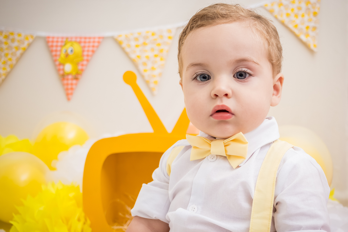 Ensaio Infantil - Pintinho Amarelinho - Galinha Pintadinha - Rio de Janeiro - RJ