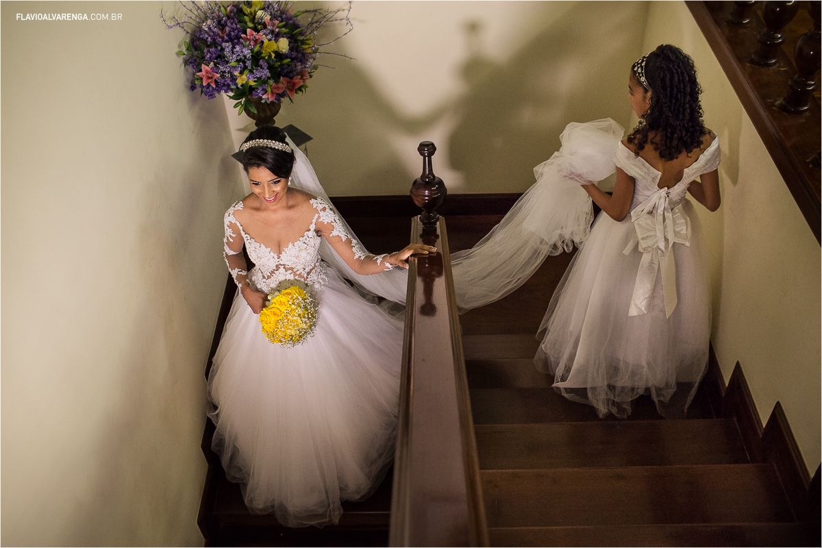 noiva indo pro casamento