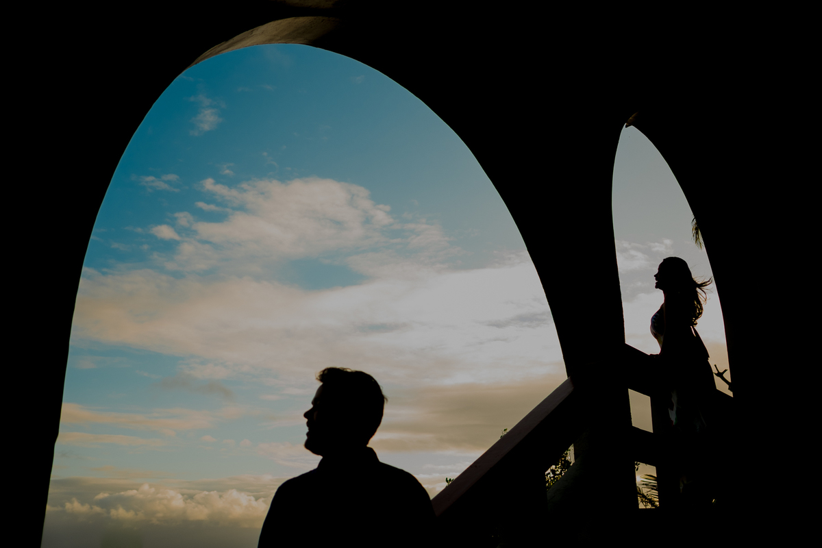 Fotos de silhueta casal