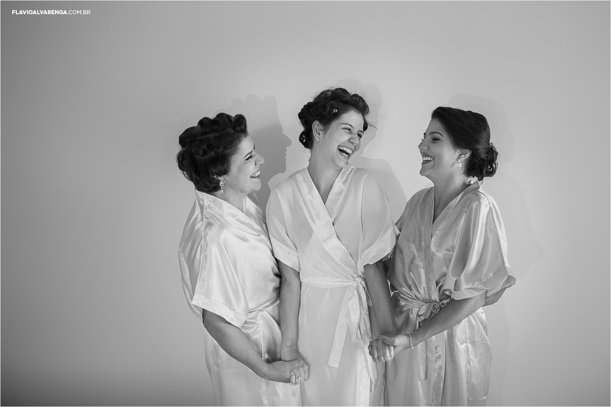 Fotos com familia da noiva