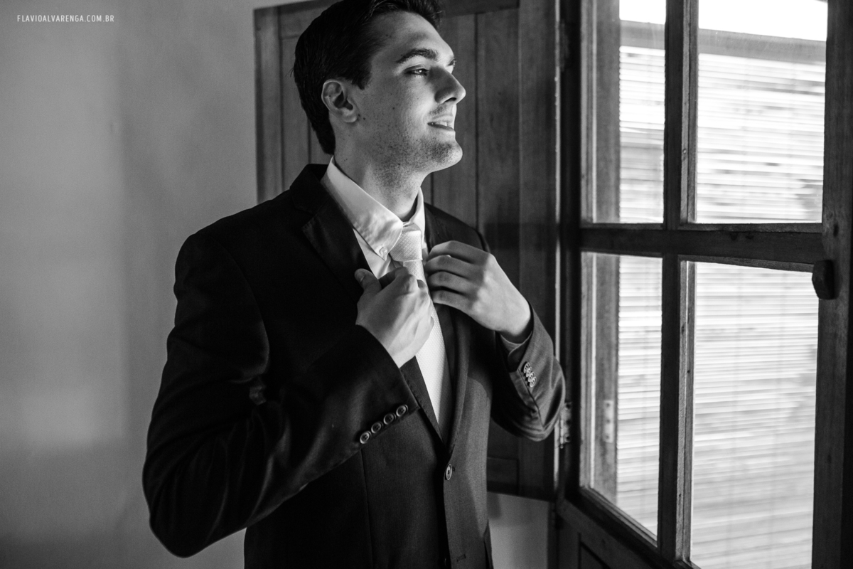 Noivo casamento de dia