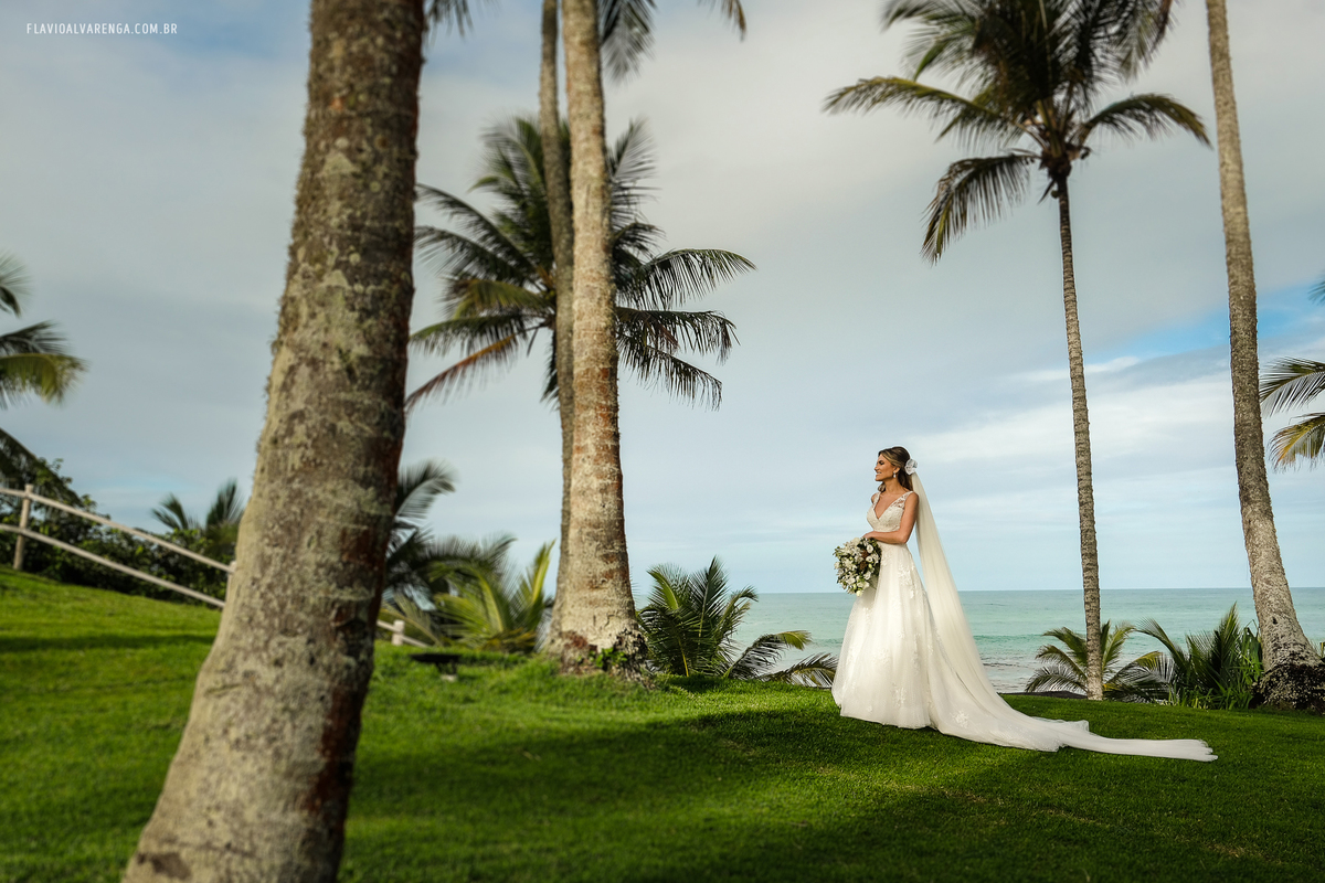 Noiva na praia