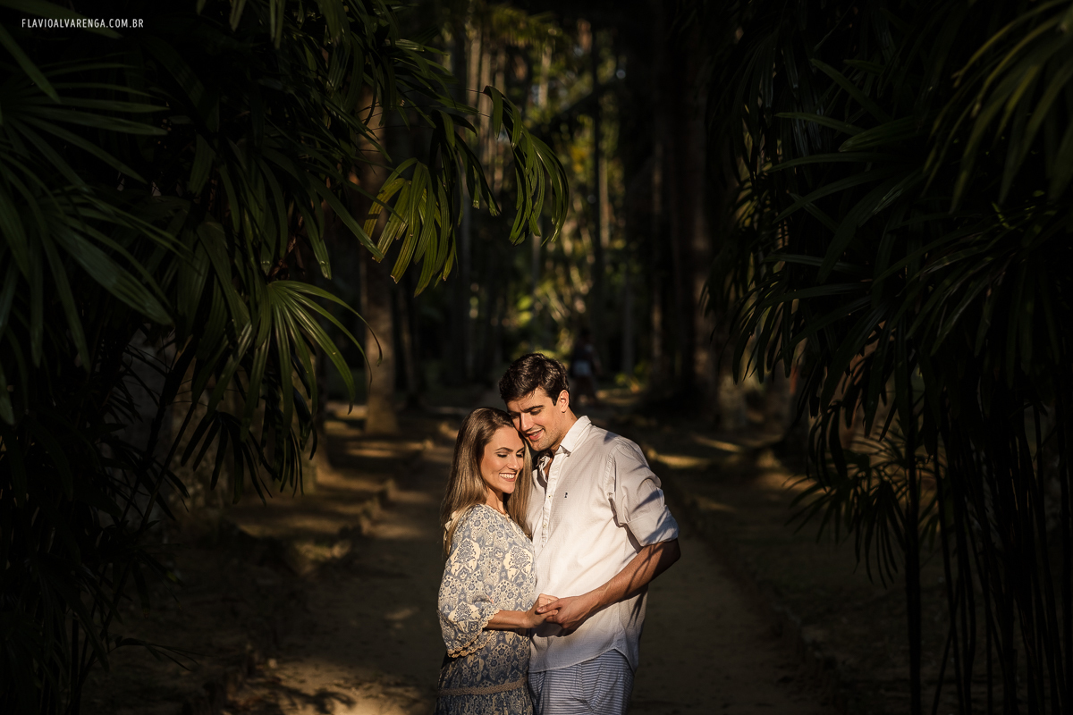 Fotos no Jardim botanico de casamento