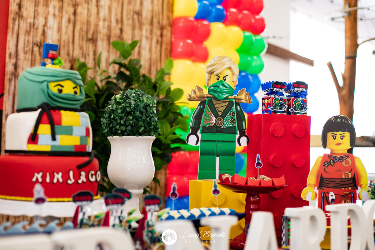 fotografo aniversario casamento joinville festere Bernardo 5 anos decoração lego ninjago buffet infantil casa de festa joinville