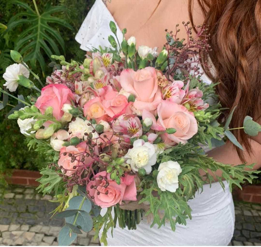 Buquê desconstruído