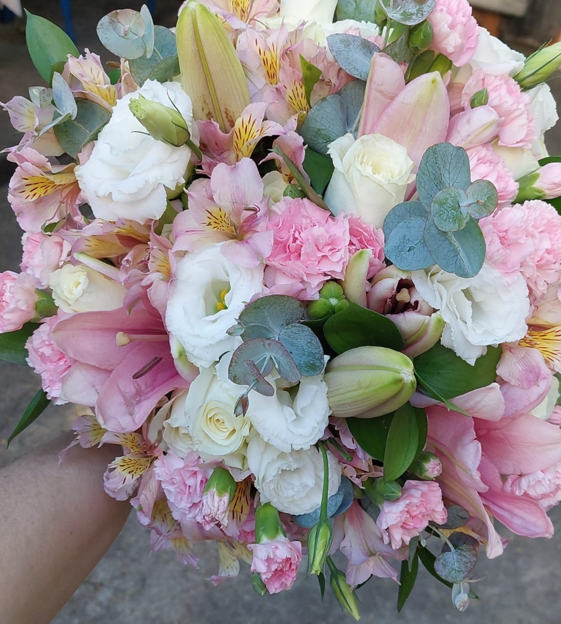 Buquê desconstruído