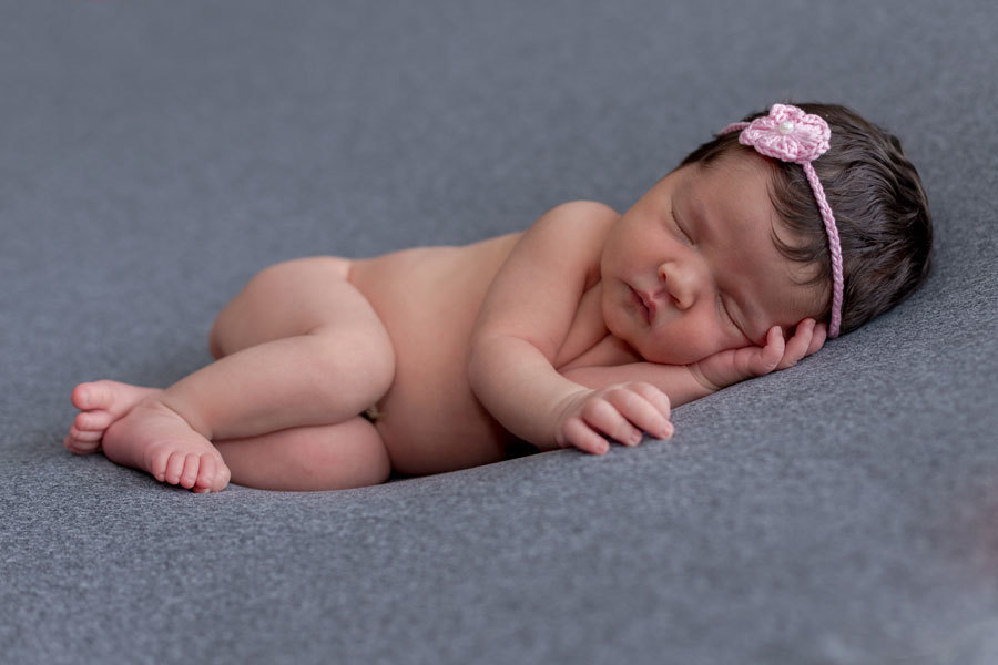 Ensaio Newborn Antonella, realizado na Residencia do Cliente - Curitiba