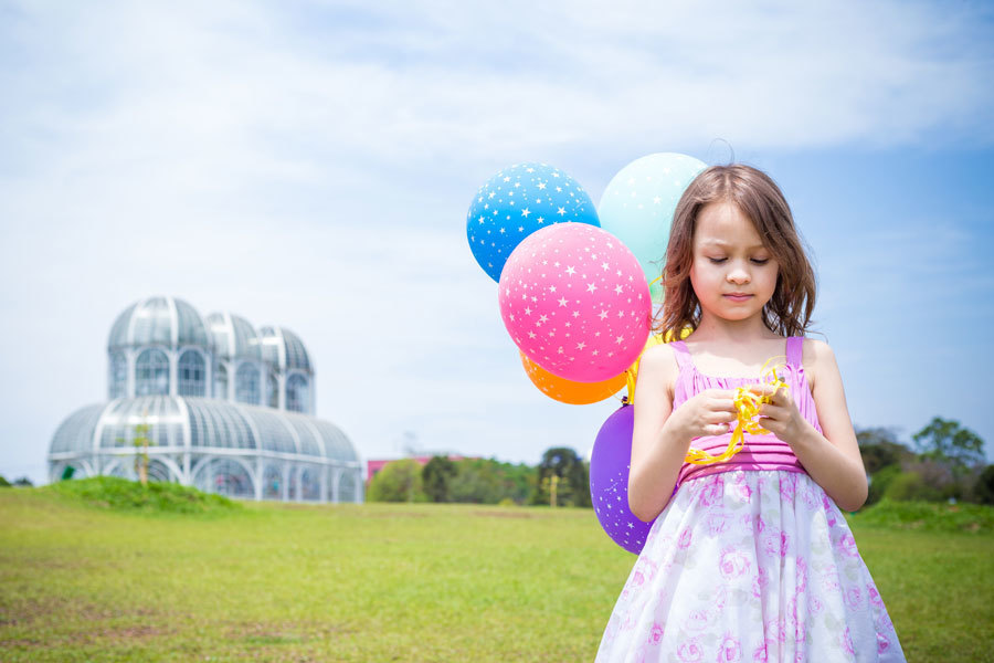 Ensaio Infantil - Jardim Botânico - Curitiba