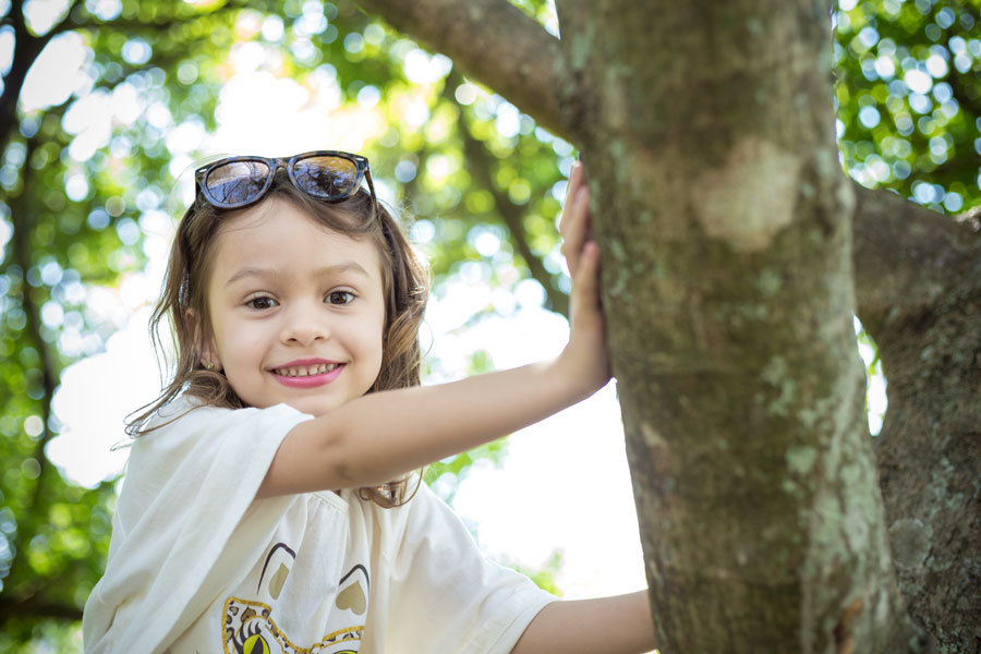 Ensaio Infantil - Jardim Botânico - Curitiba