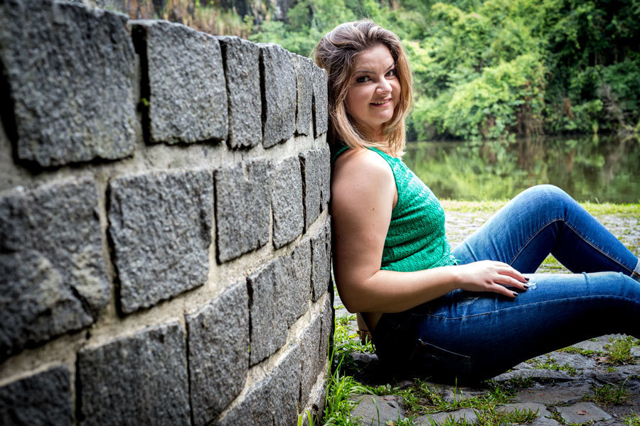 Ensaio Feminino Individual  realizado na Universidade Livre do Meio Ambiente - UNILIVRE - Curitiba