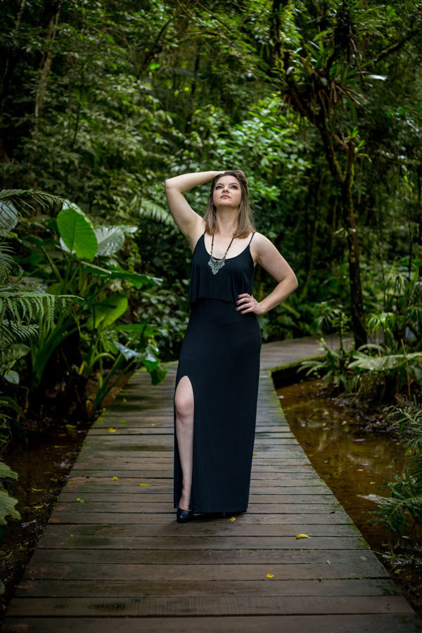 Ensaio Feminino Individual  realizado na Universidade Livre do Meio Ambiente - UNILIVRE - Curitiba