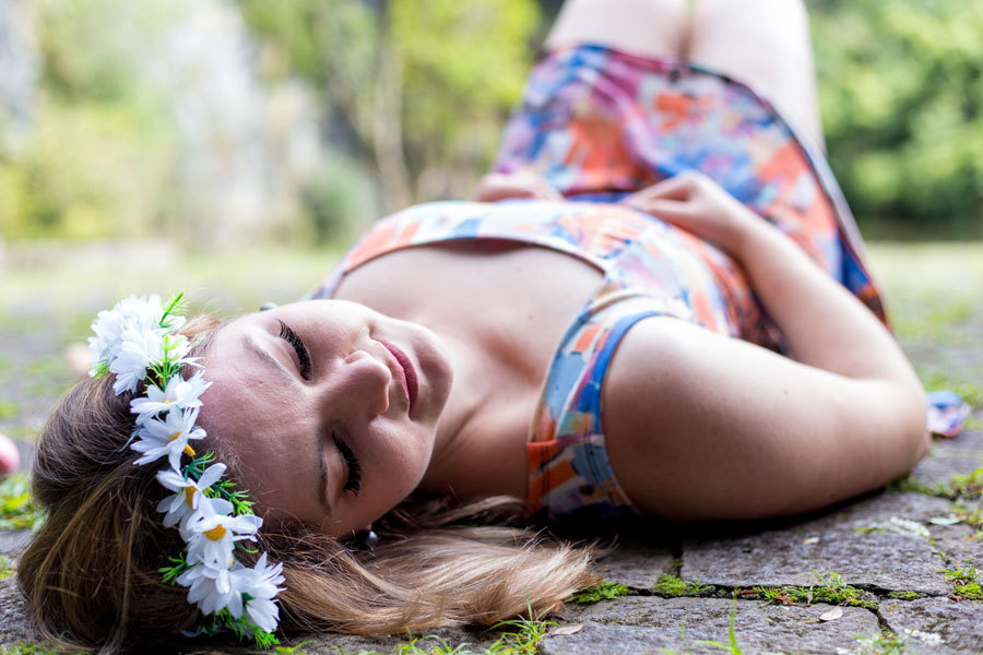 Ensaio Feminino Individual  realizado na Universidade Livre do Meio Ambiente - UNILIVRE - Curitiba