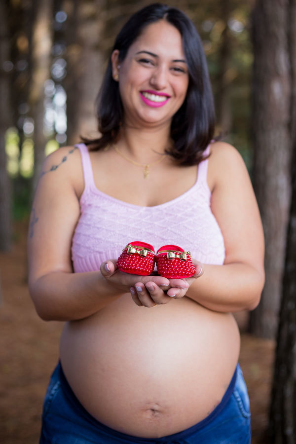 Ensaio Gestante - Recanto Inspiração - São José dos Pinhais