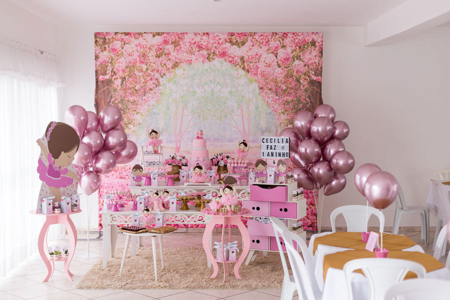 ANIVERSÁRIO DE 1 ANO - CECILIA - ART & EVENTOS - CURITIBA