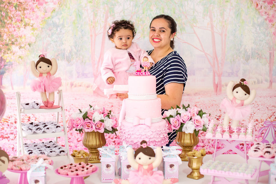 ANIVERSÁRIO DE 1 ANO - CECILIA - ART & EVENTOS - CURITIBA