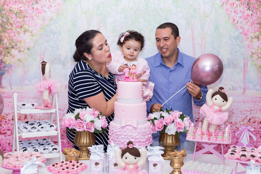 ANIVERSÁRIO DE 1 ANO - CECILIA - ART & EVENTOS - CURITIBA