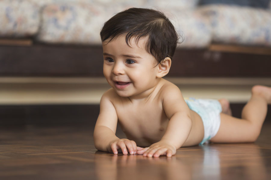 Ensaio acompanhamento infantil - Murilo 8 meses, realizado em Curitiba no bairro jardim Social