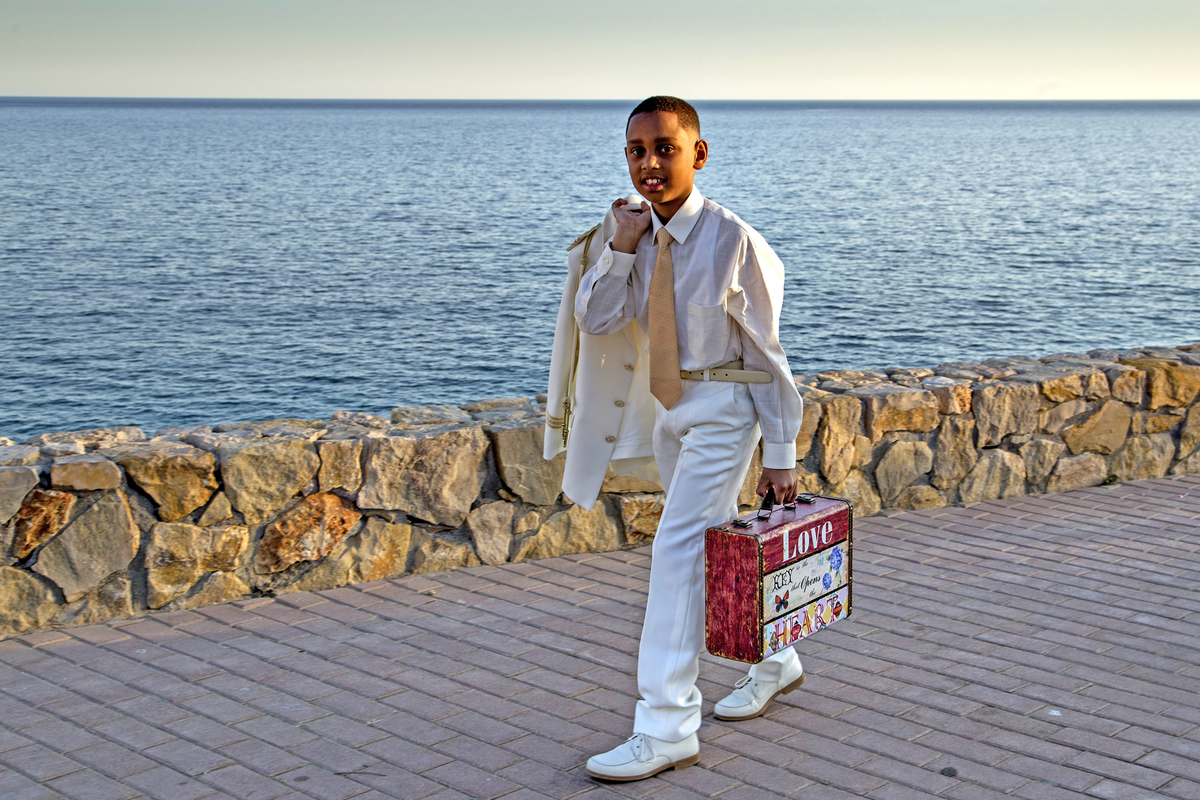 Reportaje de comunión playa de Tarragona