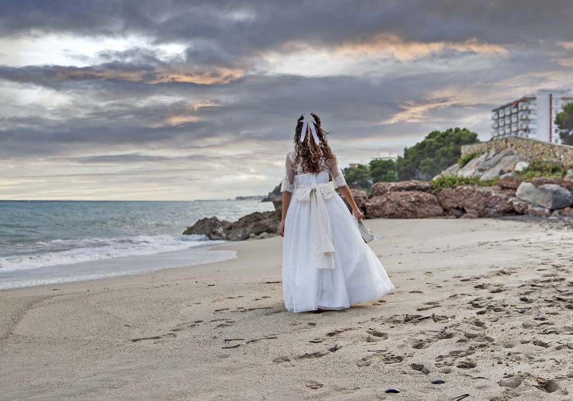 reportaje comunion playa tarragona