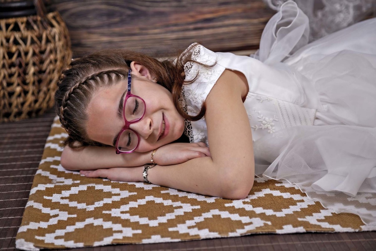 Sesión de comunión foto rasil