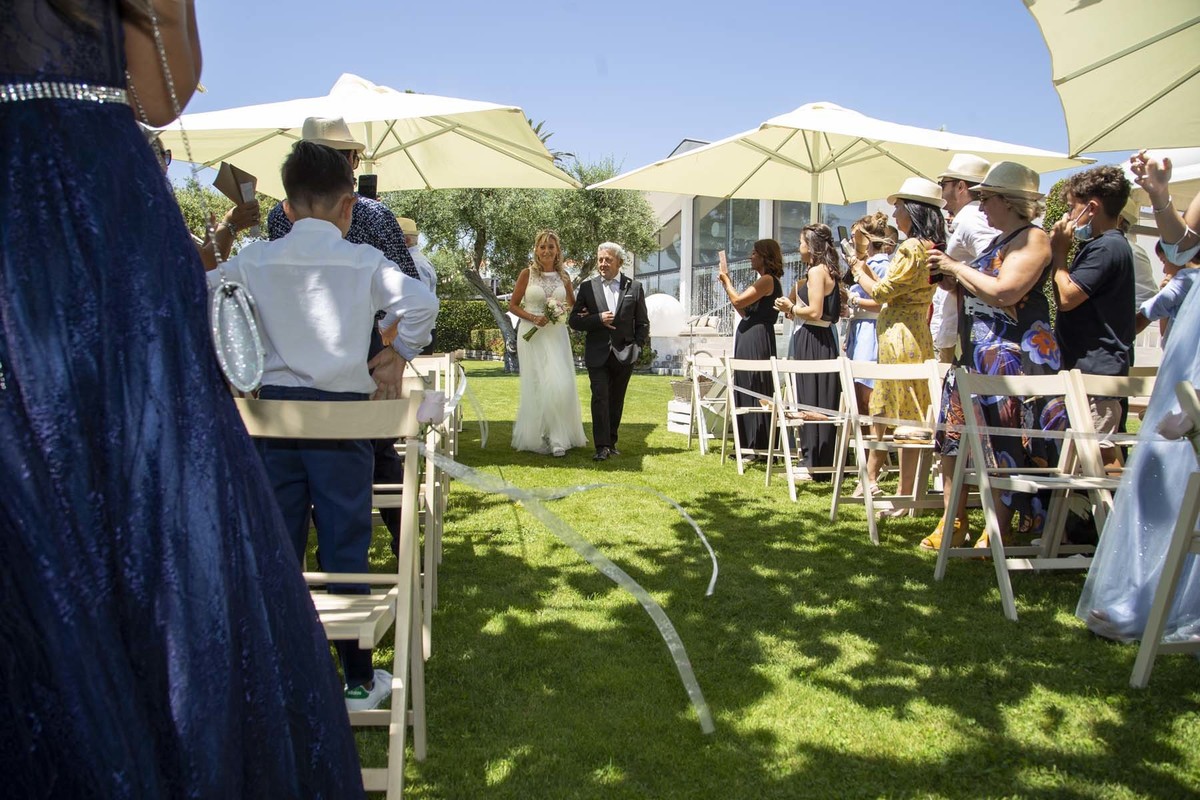 Reportaje de boda en El Dorado playa (Montroig)