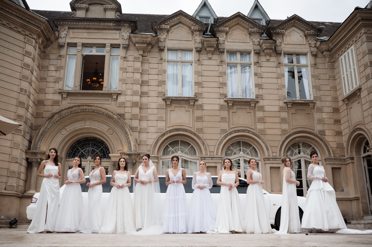 Editorial de noivas no Castelo do Batel