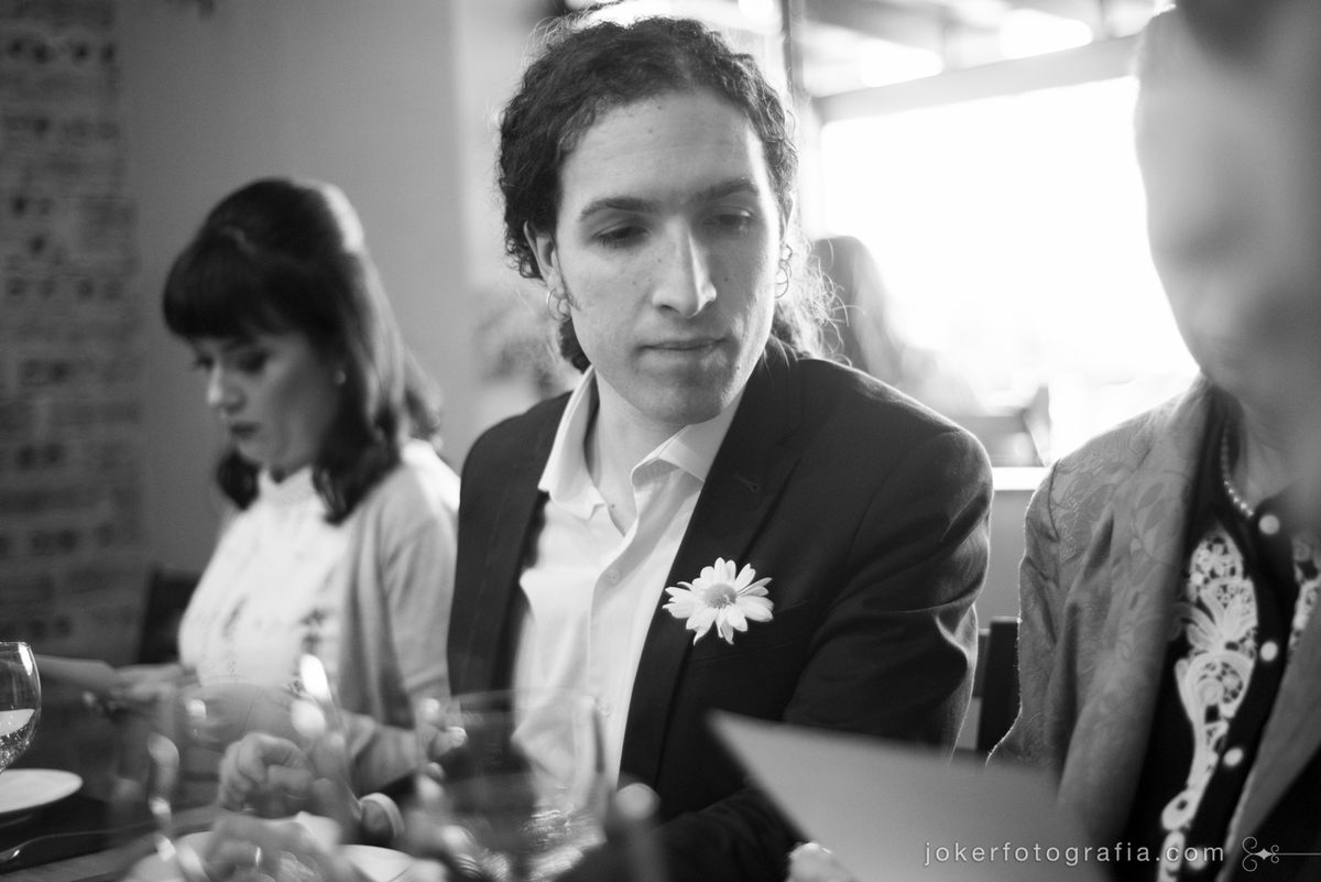 menu para casamento na pantucci trattoria eventos - noivos escolhem opção de almoço para recepção de casamento civil