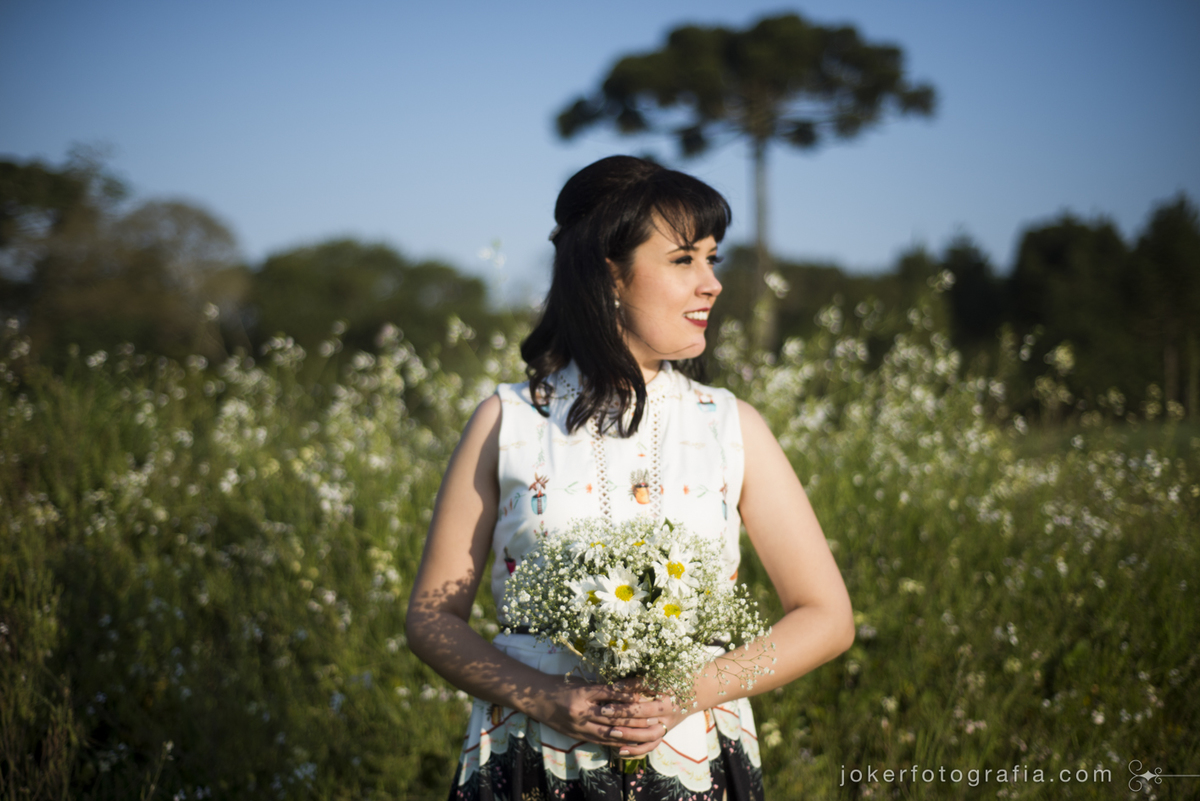 débora tokarski de noiva no dia do seu casamento