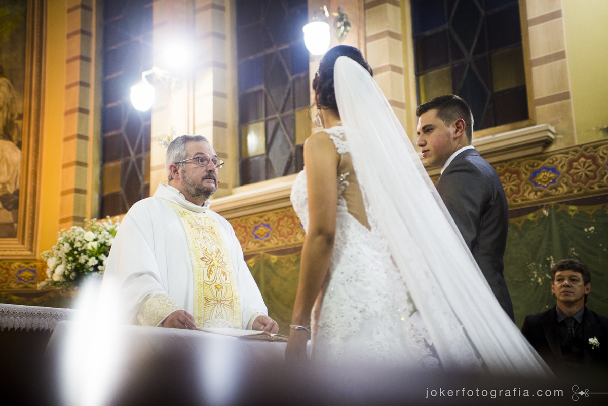 cerimônia de casamento na igreja são vicente de paulo