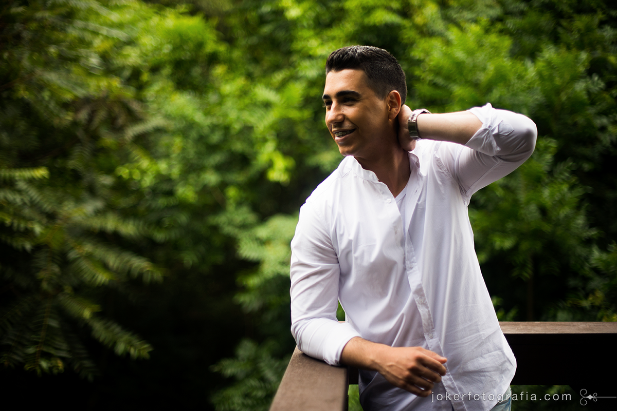 ensaio fotográfico individual de homem em curitiba