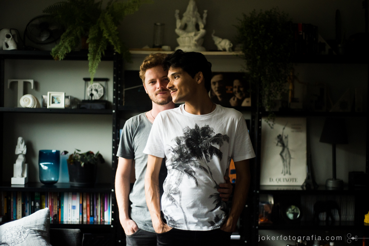 fotógrafo de curitiba faz ensaio de casal homoafetivo masculino