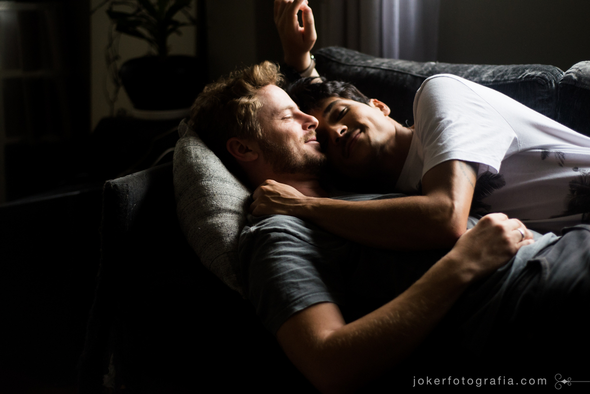 ensaio fotográfico de casal homossexual em curitiba 