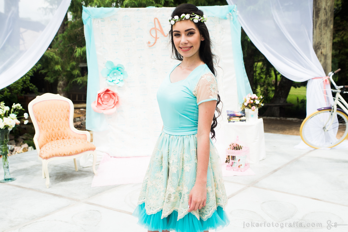 vestido sereia 15 anos