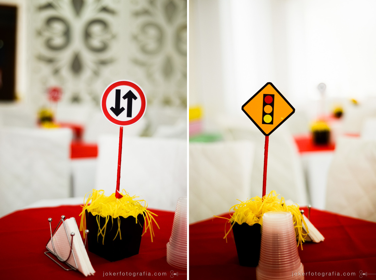 idéias diy e inspiração de decoração para festa infantil de 1 aninho de menino no tema carros